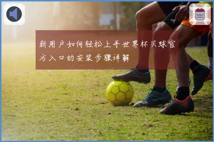 新用户如何轻松上手世界杯买球官方入口的安装步骤详解