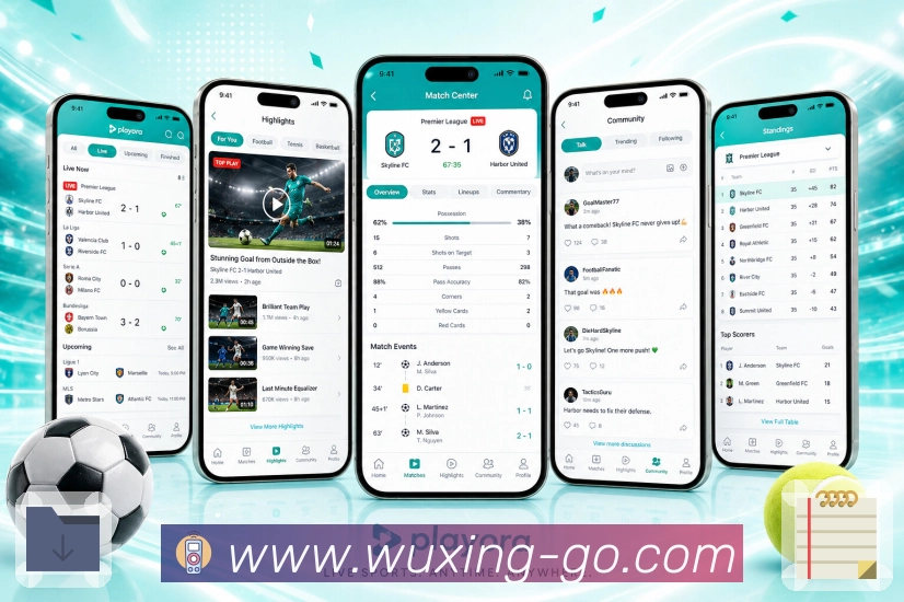 五星体育App提醒闭环：发现比赛、设置提醒、收到通知和进入详情